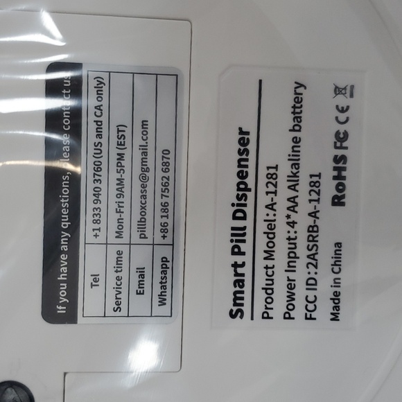 Zoksi New Bluetooth Smart Automatic Pill Dispenser, Electronic - Picture 12 of 16